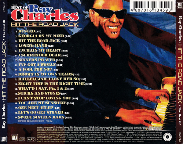 last ned album Ray Charles - Hit The Road Jack The Best Of