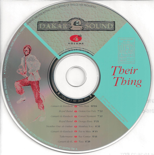 last ned album Various - Dakar Sound 4th Volume Their Thing