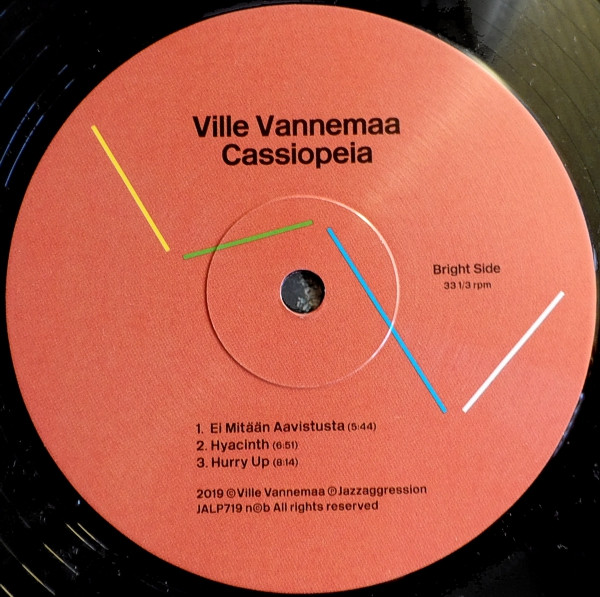 Ville Vannemaa Cassiopeia - Ville Vannemaa Cassiopeia | Jazzaggression Records (JALP719) - 3