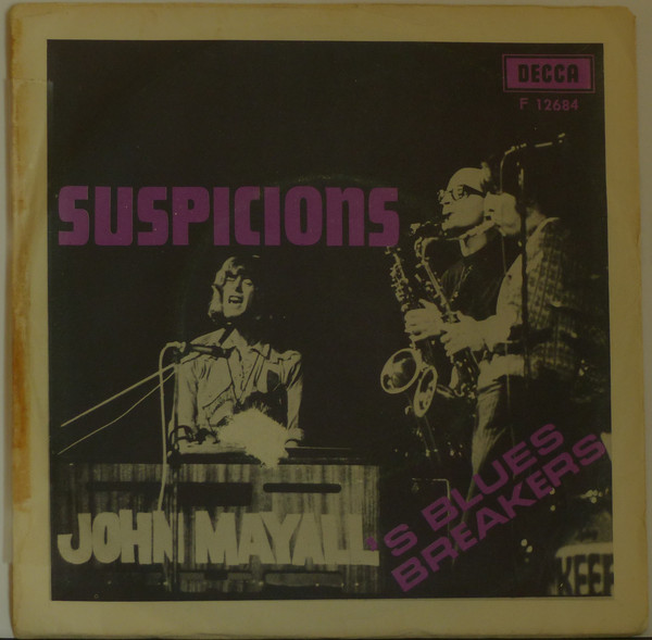 John Mayall's Bluesbreakers – Suspicions (1967, Vinyl) - Discogs