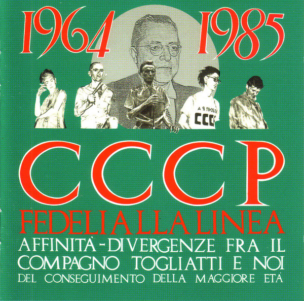 CCCP Fedeli alla linea CD 1964 1985 Affinita Divergenze / EMI Virrgin