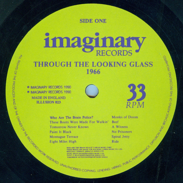 Album herunterladen Various - Through The Looking Glass 1966