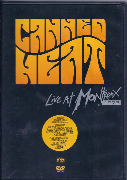 Canned Heat – Live At Montreux 1973 (2006, DVD) - Discogs