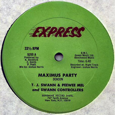 T. J. Swann & Peewee Mel And Swann Controllers – Maximus Party 