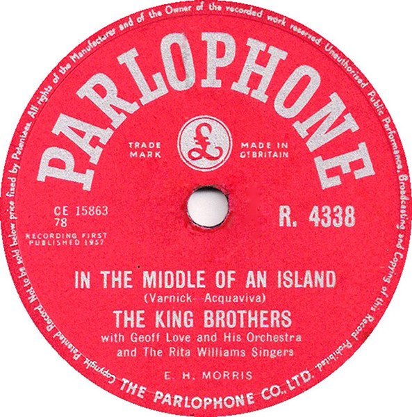 The King Brothers – In The Middle Of An Island / Rockin' Shoes 