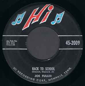 Joe Fuller - Back To School album cover