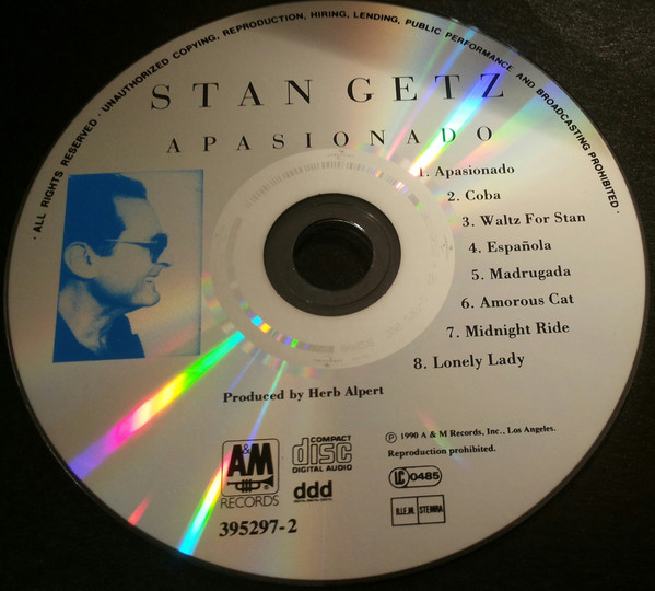 ladda ner album Stan Getz - Apasionado