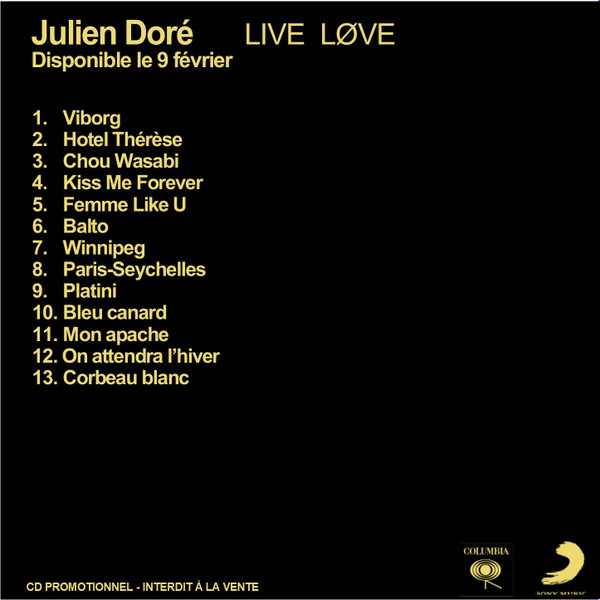 lataa albumi Julien Doré - Løve