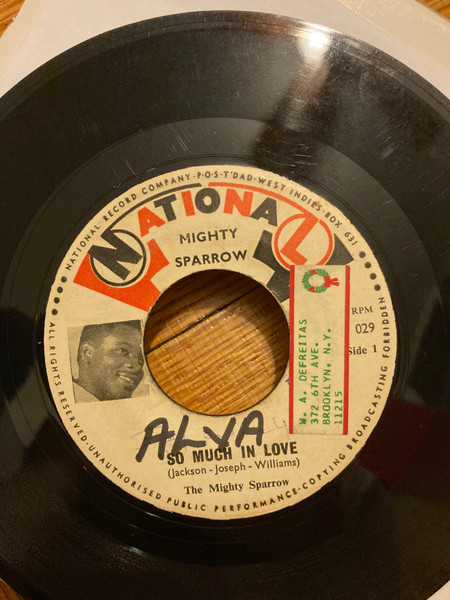 Mighty Sparrow – So Much In Love / Harry, Elaine & Mama (Vinyl