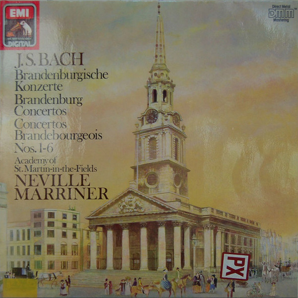 last ned album JS Bach The Academy Of St MartinintheFields, Sir Neville Marriner - Der Brandenburgischen Konzerte