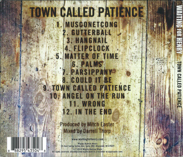 descargar álbum Waiting For Henry - Town Called Patience