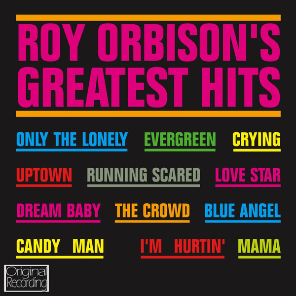 Roy Orbison – Roy Orbison's Greatest Hits (2013, CD) - Discogs