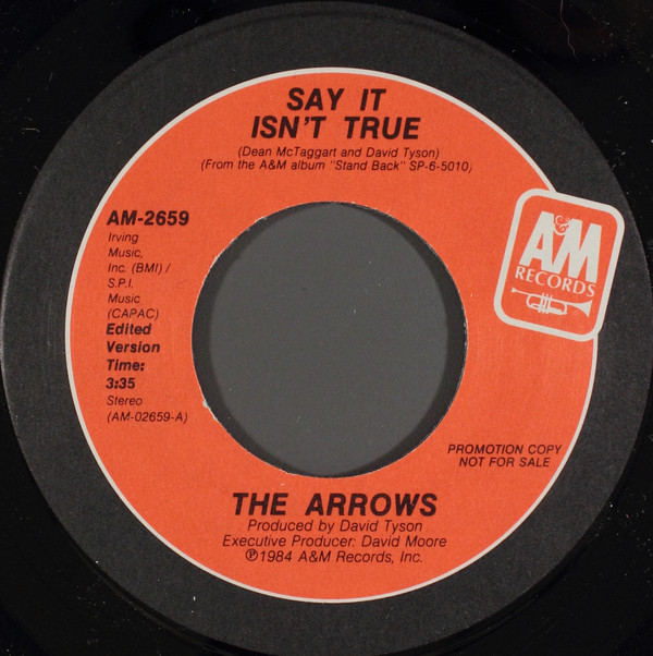 Album herunterladen The Arrows - Say It Isnt True