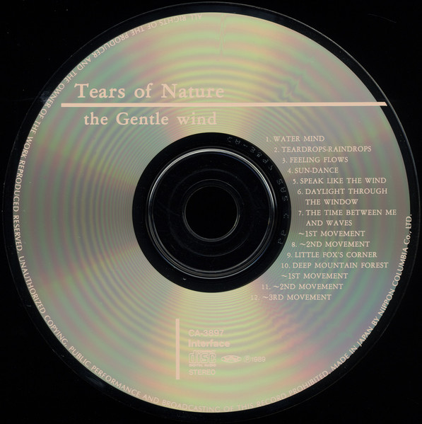 The Gentle Wind / Tears Of Nature CD-