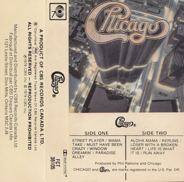 Chicago – Chicago 13 (1979, Dolby System, Cassette) - Discogs