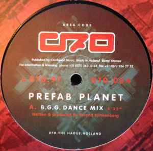 Prefab Planet - B.G.G. album cover