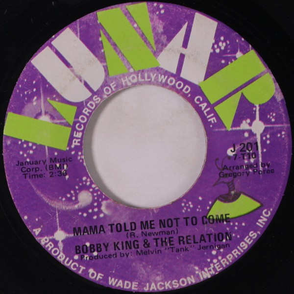 descargar álbum Bobby King & The Relation - Mama Told Me Not To Come Dont Give Up Hope