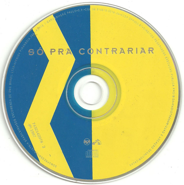 Só Pra Contrariar – Só Pra Contrariar (1998, CD) - Discogs