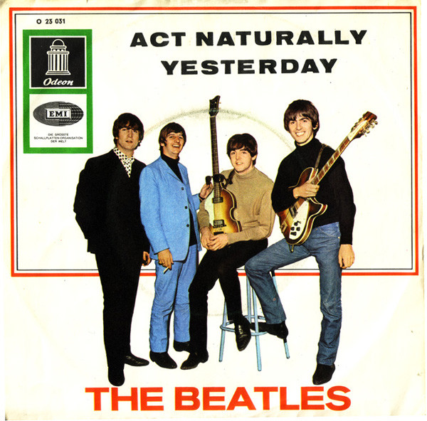 The Beatles – Act Naturally / Yesterday (1965, Vinyl) - Discogs