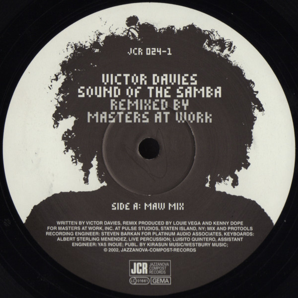descargar álbum Victor Davies - Sound Of The Samba Remixed By Masters At Work