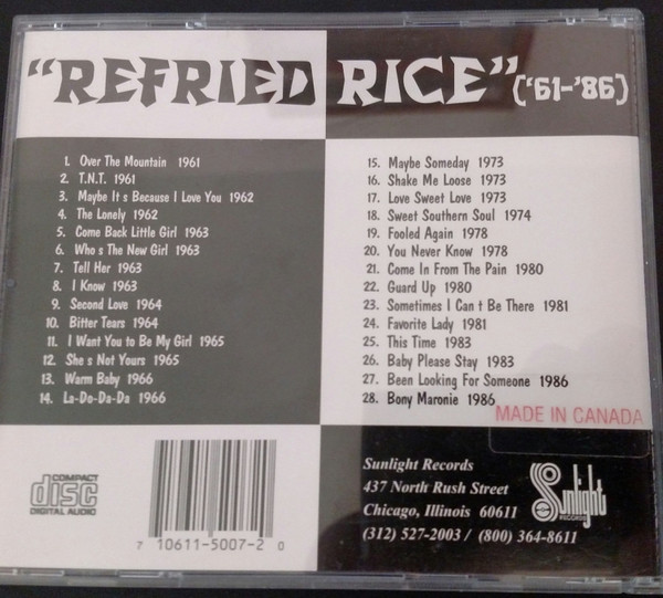ladda ner album Ronald Rice - Refried Rice 61 86
