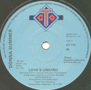 Love's Unkind - Donna Summer