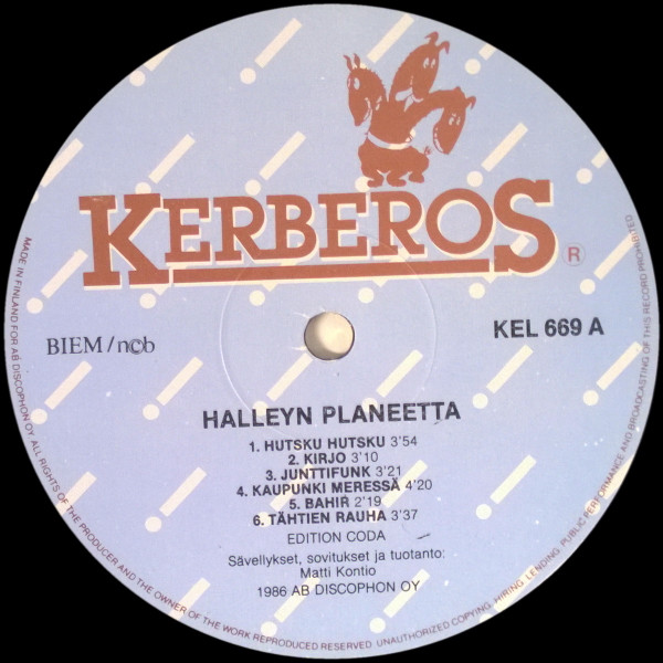 lataa albumi Halleyn Planeetta - Halleyn Planeetta