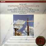 Cover of Symphonie Concertante K. 297 B / Concerto Pour Hautbois K. 314, 1984, Vinyl