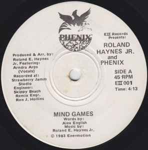 Roland Haynes Jr. - Mind Games album cover