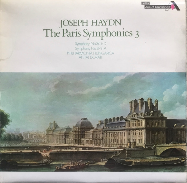 descargar álbum Joseph Haydn Antal Dorati, Philharmonia Hungarica - The Paris Symphonies 3