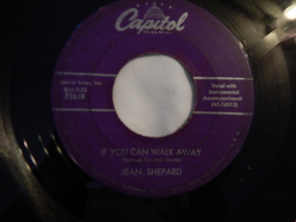 lataa albumi Jean Shepard - Tomorrow Ill Be Gone If You Can Walk Away