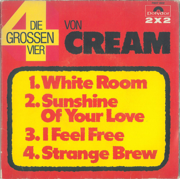 Cream – Sunshine Of Your Love (1998, CD) - Discogs