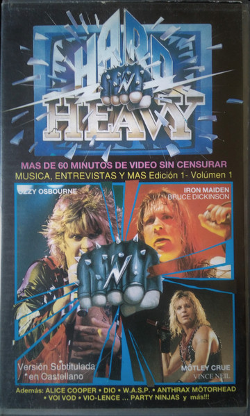Hard 'N' Heavy Volúmen 1 (1989, Videorevista, VHS) - Discogs