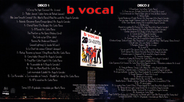 baixar álbum B Vocal - Veinte Con Nosotros