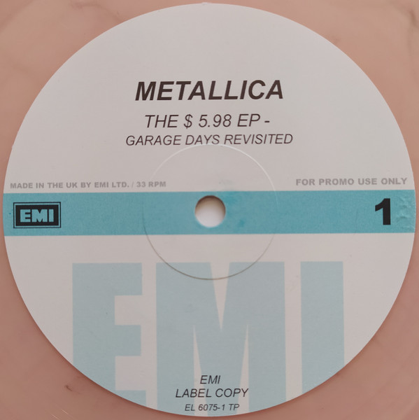 EP - Garage Days Re-Revisited - Metallica [Vinyl]