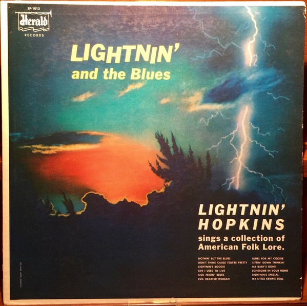 Lightnin' Hopkins – Lightnin' And The Blues (1960, Vinyl) - Discogs