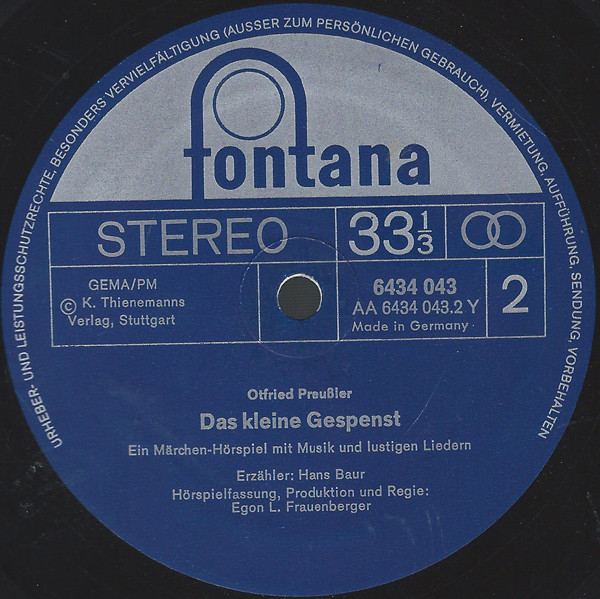 baixar álbum Otfried Preußler - Das Kleine Gespenst