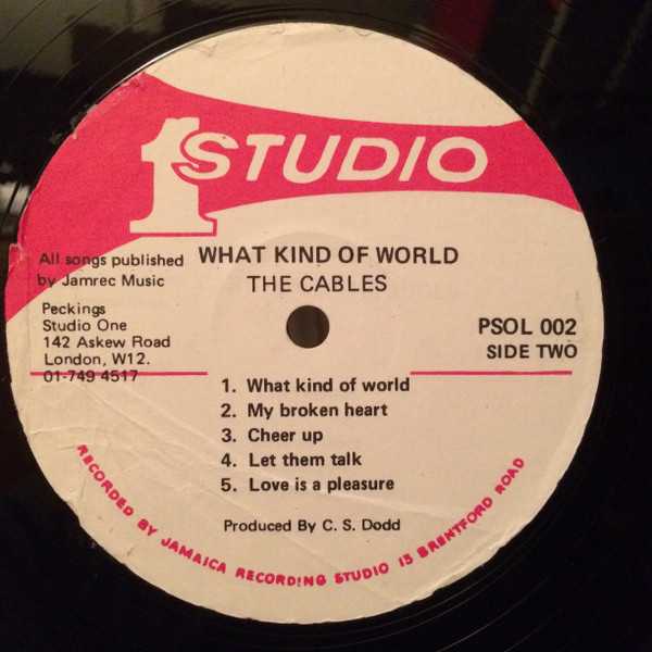 The Cables - What Kind Of World | Releases | Discogs