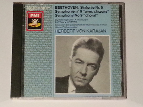 baixar álbum Beethoven Schwarzkopf Höngen Patzak Hotter Singverein Der Gesellschaft Der Musikfreunde in Wien, Wiener Philharmoniker, Herbert von Karajan - Sinfonie Nr 9