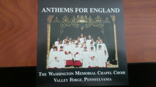 last ned album Washington Memorial Chapel Choir - Anthems For England