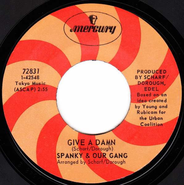 Spanky & Our Gang – Give A Damn (1968, Vinyl) - Discogs