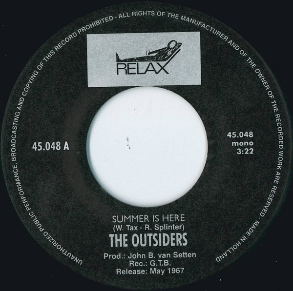 baixar álbum Outsiders - Summer Is Here