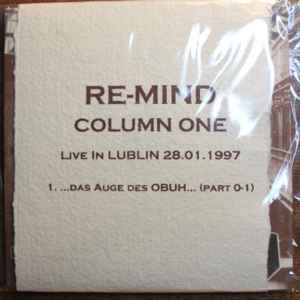 Column One - Re-Mind (Live In Lublin 28.01.1997) album cover