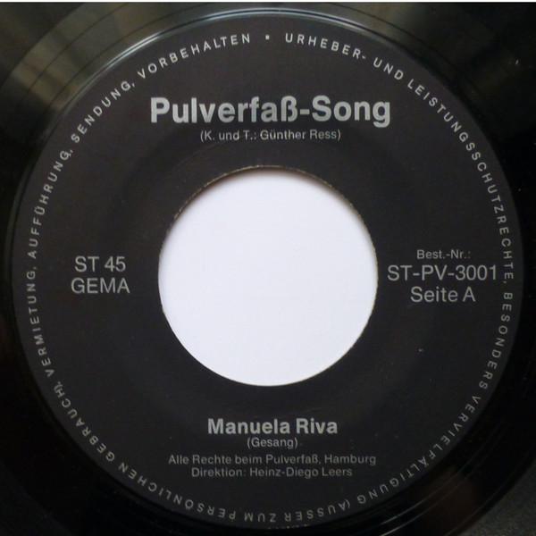 descargar álbum Manuela Riva - Pulverfass Song
