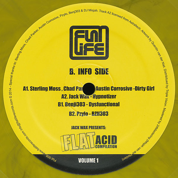 baixar álbum Various - Jack Wax Presents Flat Acid Compilation Volume 1