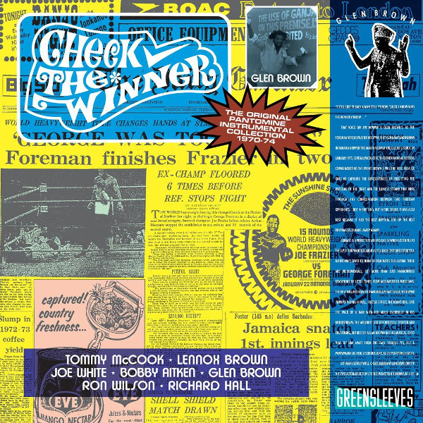 lataa albumi Download Glen Brown - Check The Winner The Original Pantomine Instrumental Collection 1970 74 album