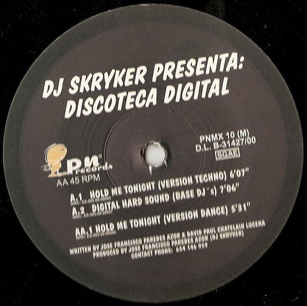 baixar álbum DJ Skryker Presenta Digital - Hold Me Tonight