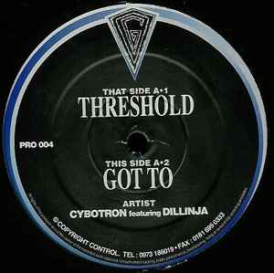 Cybotron Featuring Dillinja - Threshold / Got To album cover