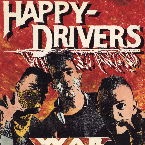 HAPPY DRIVERS Original LP WAR ロカビリー サイコビリー-