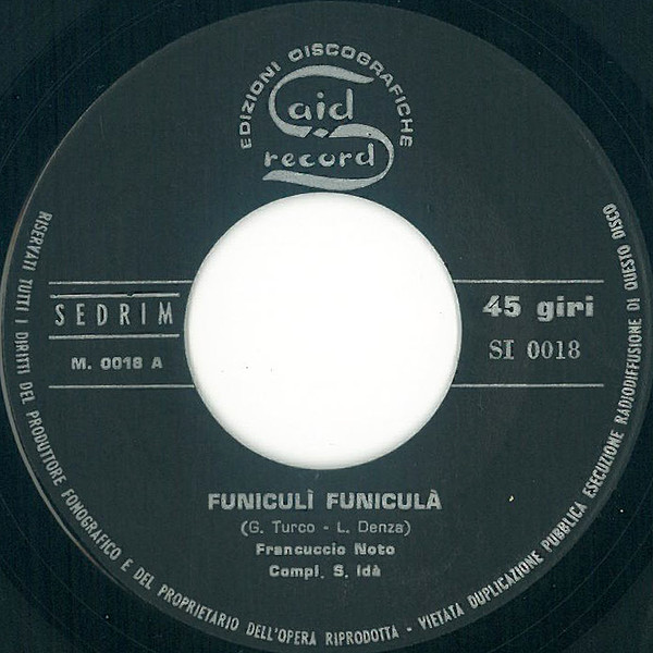 baixar álbum Francuccio Noto, Compl S Idà - Funiculì Funiculà
